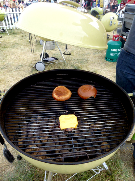 On the BBQ - love the colour!