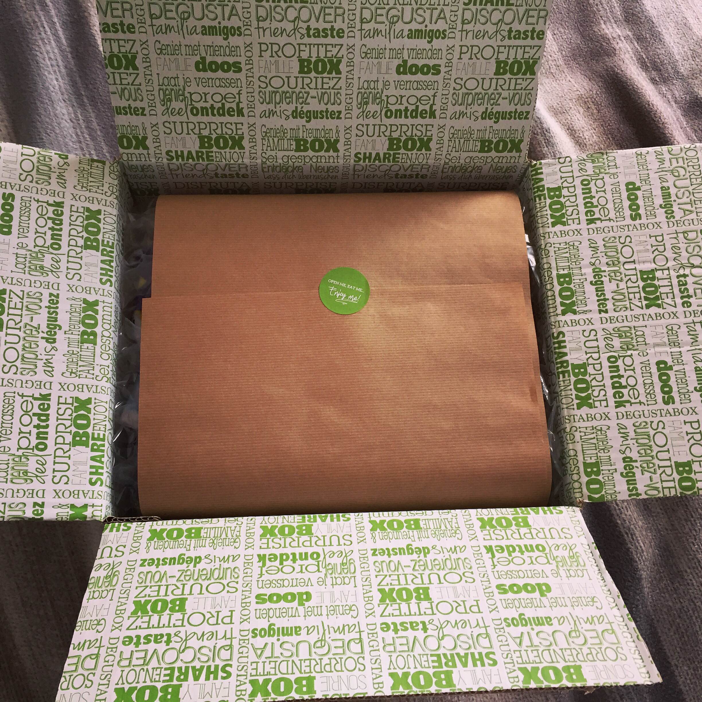 Degustabox UK Review Packaging